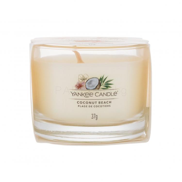 Yankee Candle Coconut Beach Ароматна свещ 37 g