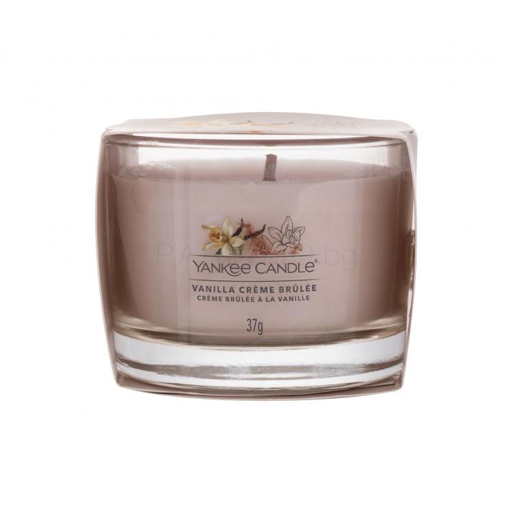 Yankee Candle Vanilla Créme Brulée Ароматна свещ 37 g