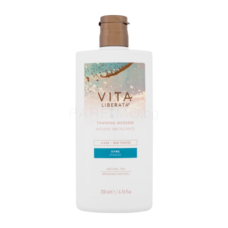 Vita Liberata Tanning Mousse Clear Автобронзант за жени 200 ml Нюанс Dark