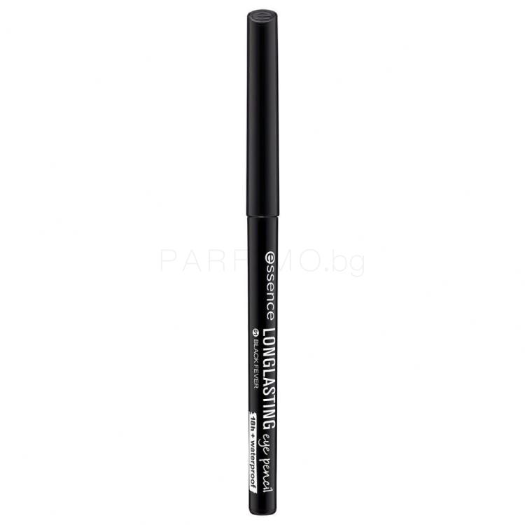 Essence Longlasting Eye Pencil Молив за очи за жени 0,28 g Нюанс 01 Black Fever