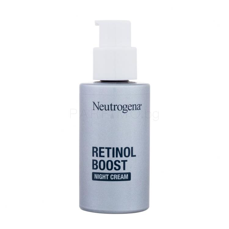 Neutrogena Retinol Boost Night Cream Нощен крем за лице 50 ml увредена кутия