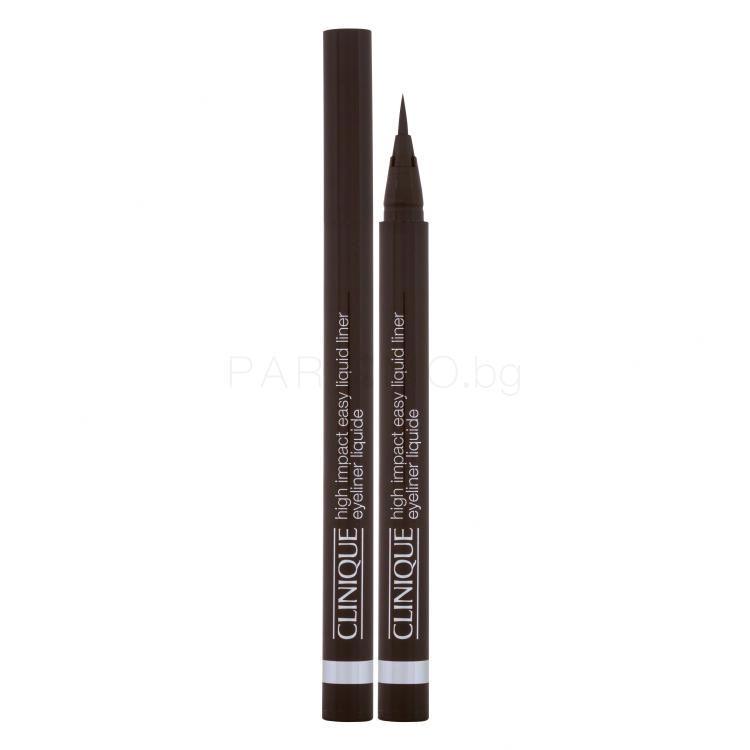 Clinique High Impact Easy Liquid Eyeliner Очна линия за жени 0,67 g Нюанс 03 Espresso