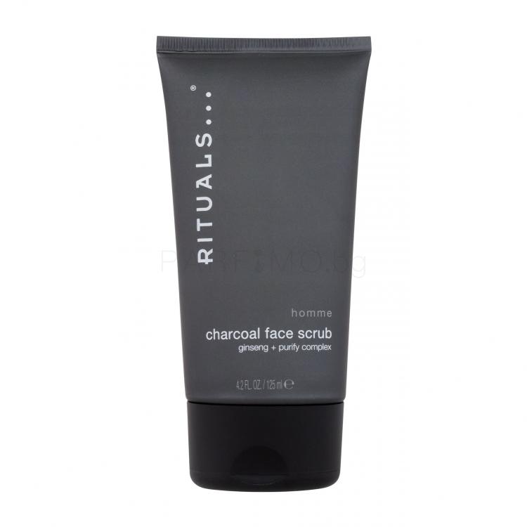 Rituals Homme Charcoal Face Scrub Ексфолиант за мъже 125 ml