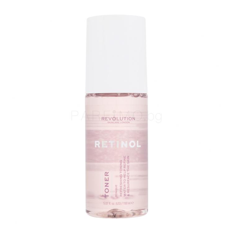 Revolution Skincare Retinol Toner Лосион за лице за жени 150 ml