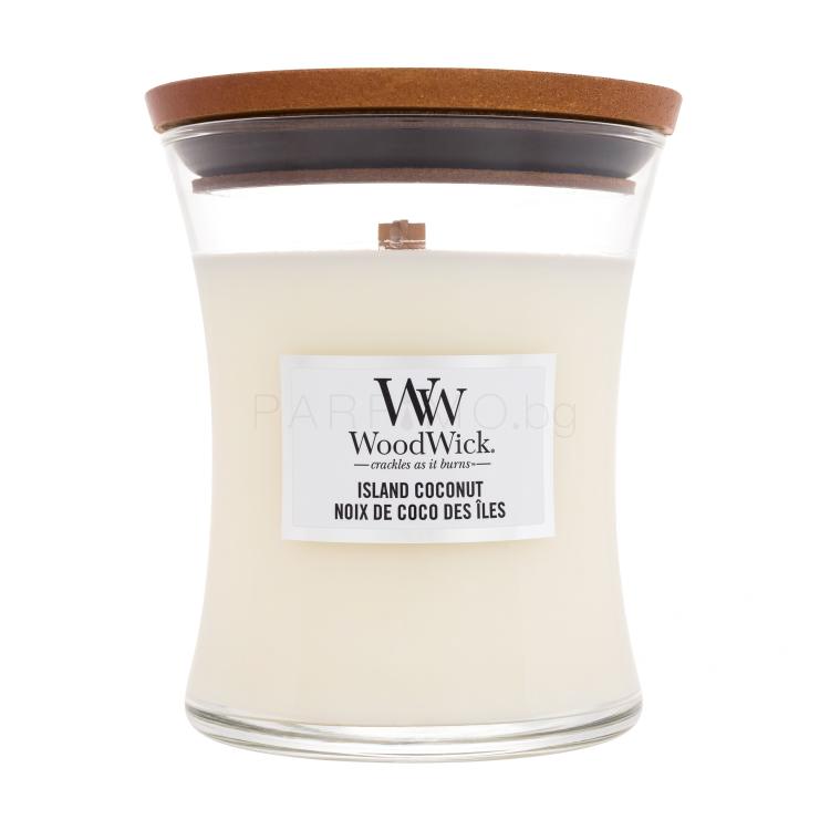 WoodWick Island Coconut Ароматна свещ 275 g