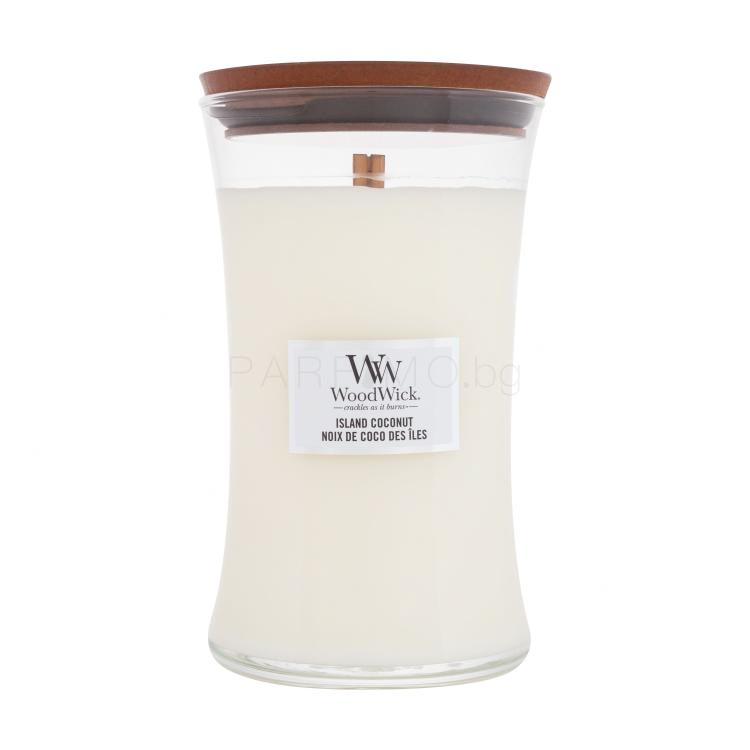 WoodWick Island Coconut Ароматна свещ 610 g