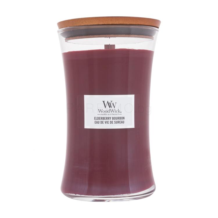 WoodWick Elderberry Bourbon Ароматна свещ 610 g