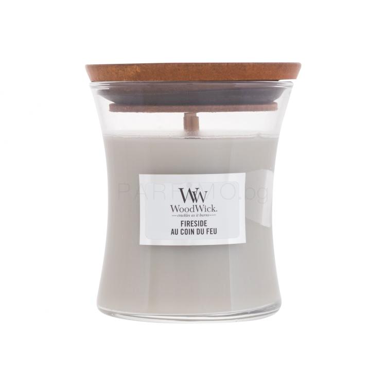 WoodWick Fireside Ароматна свещ 85 g