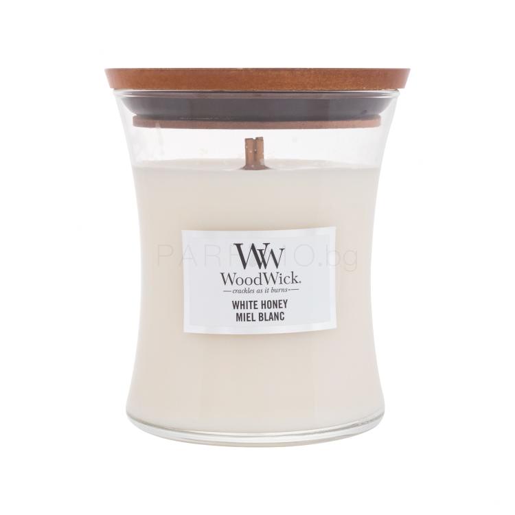 WoodWick White Honey Ароматна свещ 275 g