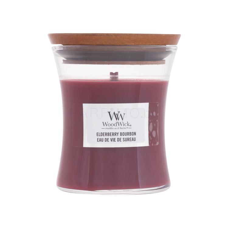 WoodWick Elderberry Bourbon Ароматна свещ 85 g