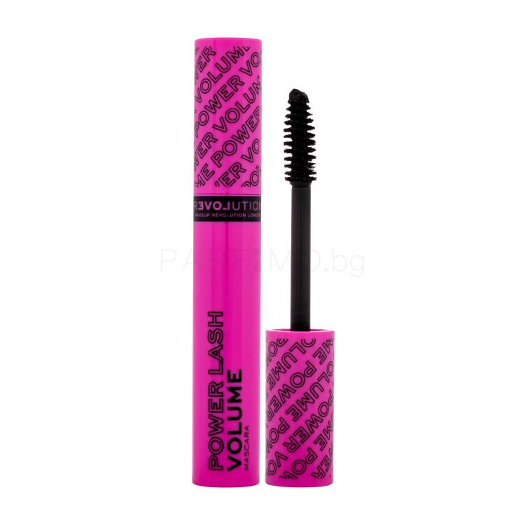 Revolution Relove Power Lash Volume Спирала за жени 8 ml Нюанс Black