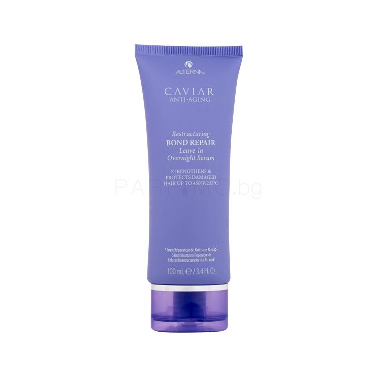 Alterna Caviar Anti-Aging Restructuring Bond Repair Leave-In Overnight Serum Серум за коса за жени 100 ml