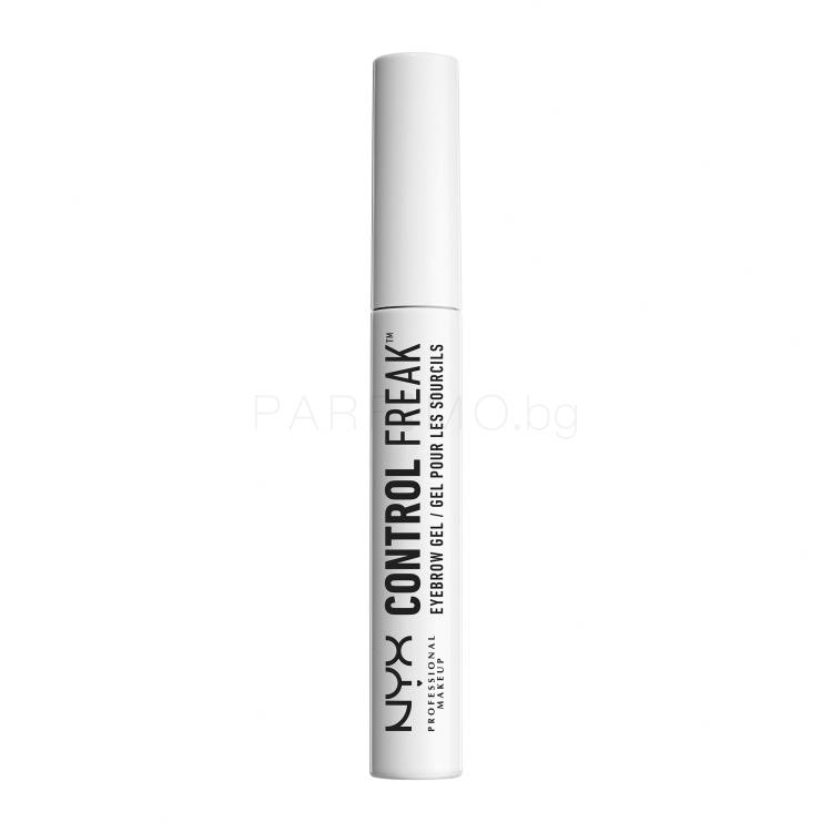 NYX Professional Makeup Control Freak Eyebrow Gel Гел и помада за вежди за жени 9 g Нюанс 01 Clear