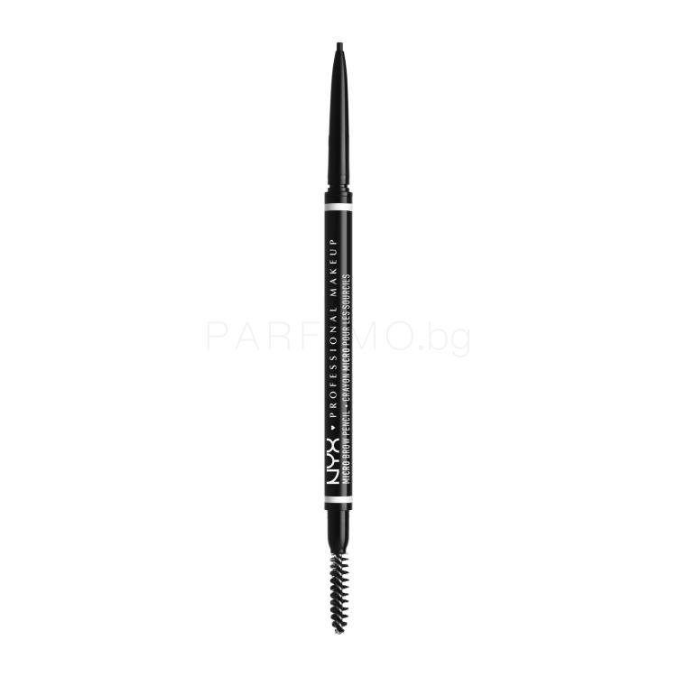 NYX Professional Makeup Micro Brow Pencil Молив за вежди за жени 0,09 g Нюанс 08 Black