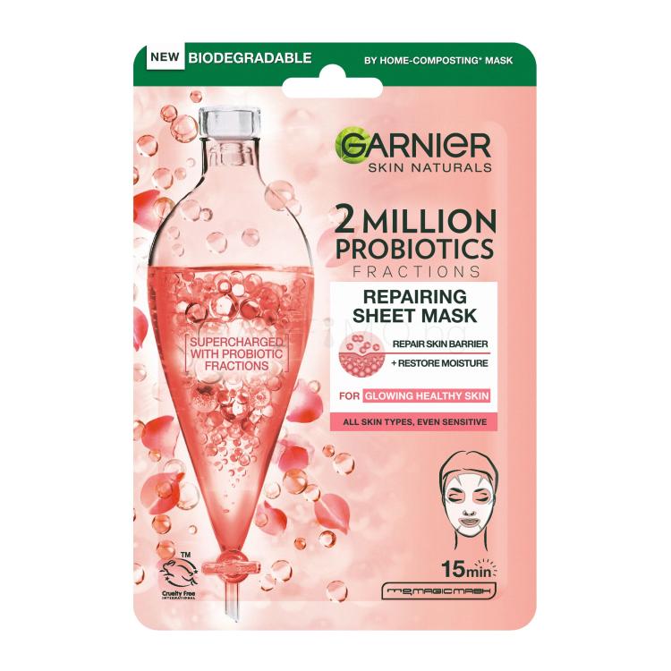 Garnier Skin Naturals 2 Million Probiotics Repairing Sheet Mask Маска за лице за жени 1 бр