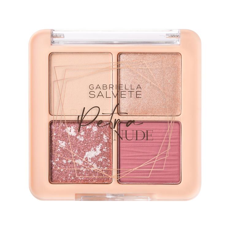 Gabriella Salvete Petra Nude Eyeshadow Palette Сенки за очи за жени 7 g Нюанс Slip Dress