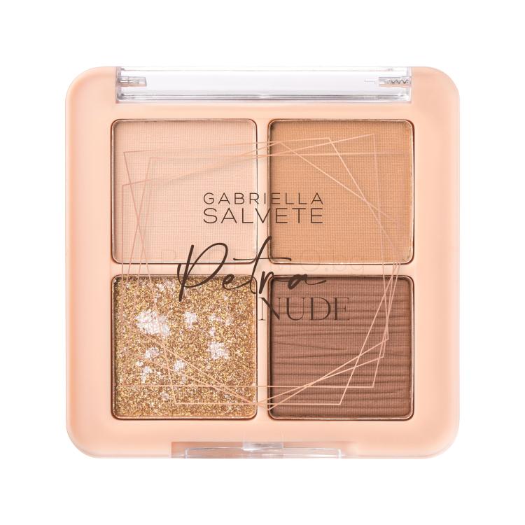 Gabriella Salvete Petra Nude Eyeshadow Palette Сенки за очи за жени 7 g Нюанс Pillow Talk