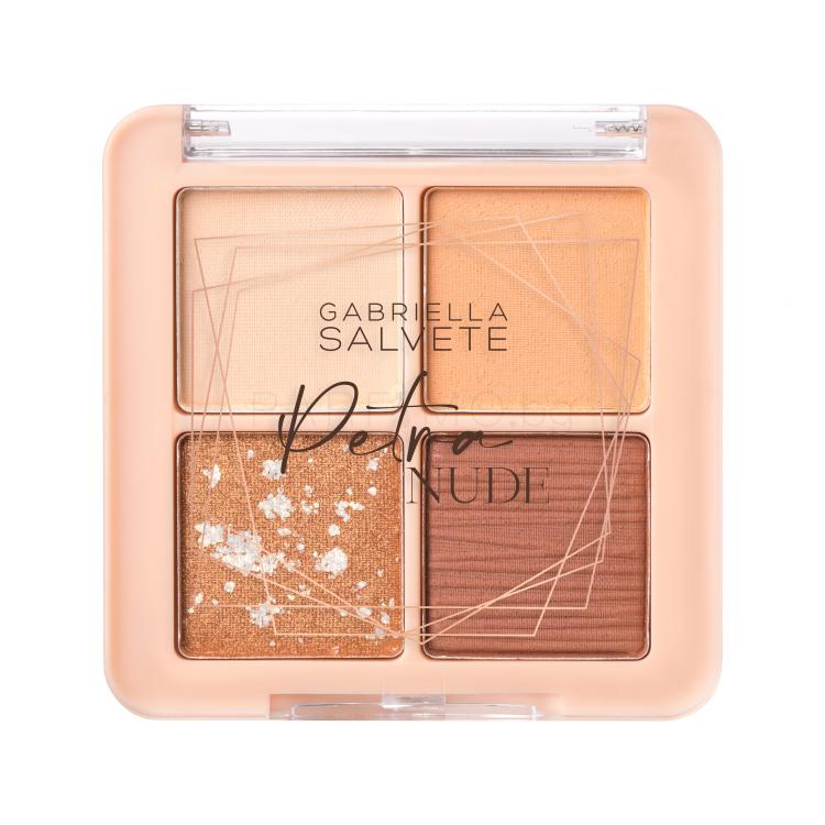 Gabriella Salvete Petra Nude Eyeshadow Palette Сенки за очи за жени 7 g Нюанс Nude Heels