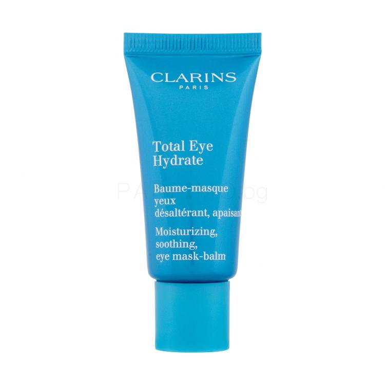 Clarins Total Eye Hydrate Moisturizing, Soothing, Eye Mask-Balm Маска за очи за жени 20 ml