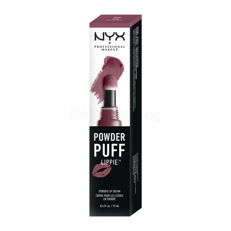 NYX Professional Makeup Powder Puff Lippie Червило за жени 12 ml Нюанс 07 Moody