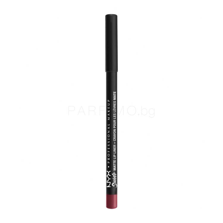 NYX Professional Makeup Suède Matte Lip Liner Молив за устни за жени 1 g Нюанс Cherry Skies