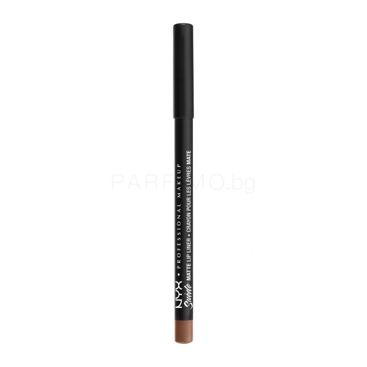 NYX Professional Makeup Suède Matte Lip Liner Молив за устни за жени 1 g Нюанс Soft-Spoken