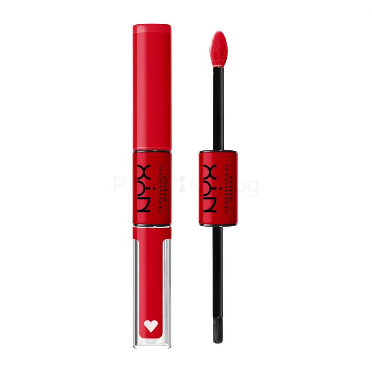 NYX Professional Makeup Shine Loud Червило за жени 3,4 ml Нюанс 17 Rebel In Red