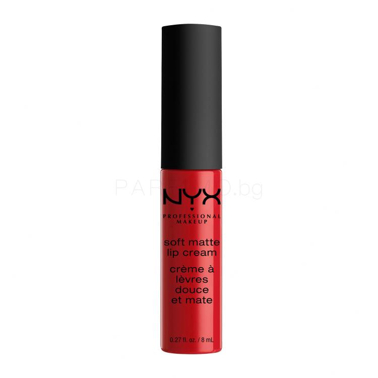 NYX Professional Makeup Soft Matte Lip Cream Червило за жени 8 ml Нюанс 01 Amsterdam