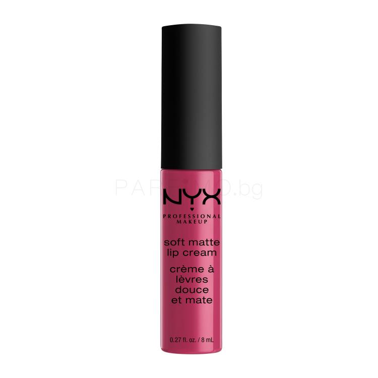 NYX Professional Makeup Soft Matte Lip Cream Червило за жени 8 ml Нюанс 18 Prague