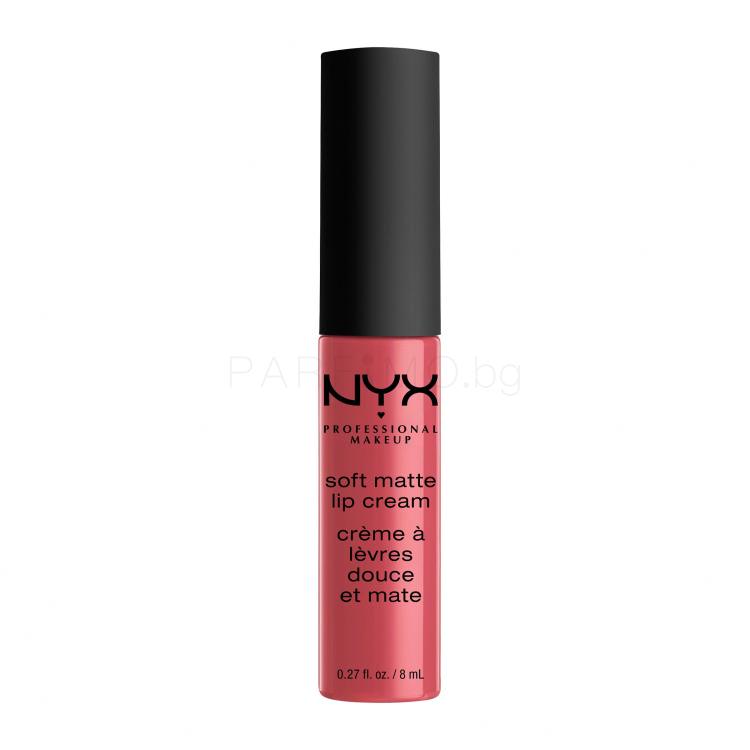 NYX Professional Makeup Soft Matte Lip Cream Червило за жени 8 ml Нюанс 08 San Paulo