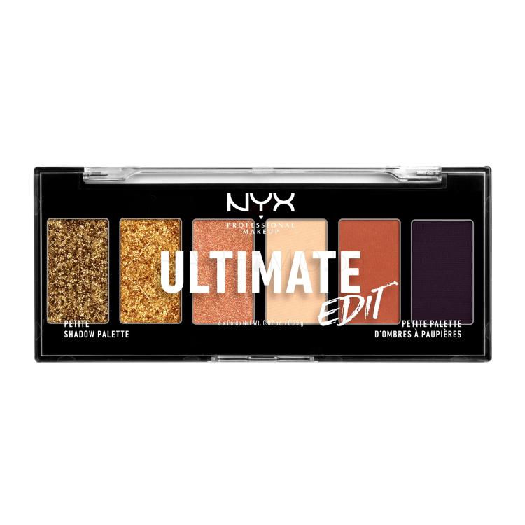 NYX Professional Makeup Ultimate Edit Сенки за очи за жени 7,2 g Нюанс 06 Utopia