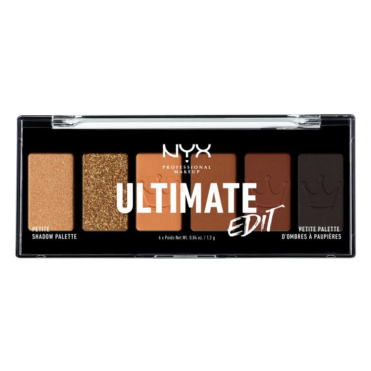 NYX Professional Makeup Ultimate Edit Сенки за очи за жени 7,2 g Нюанс 07 Queen