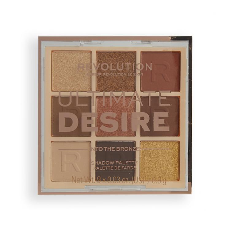 Makeup Revolution London Ultimate Desire Сенки за очи за жени 8,1 g Нюанс Into The Bronze