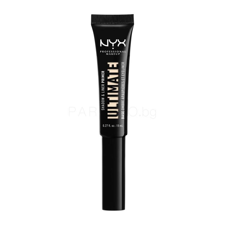 NYX Professional Makeup Ultimate Shadow &amp; Liner Primer Основа за сенки за жени 8 ml Нюанс 01 Light