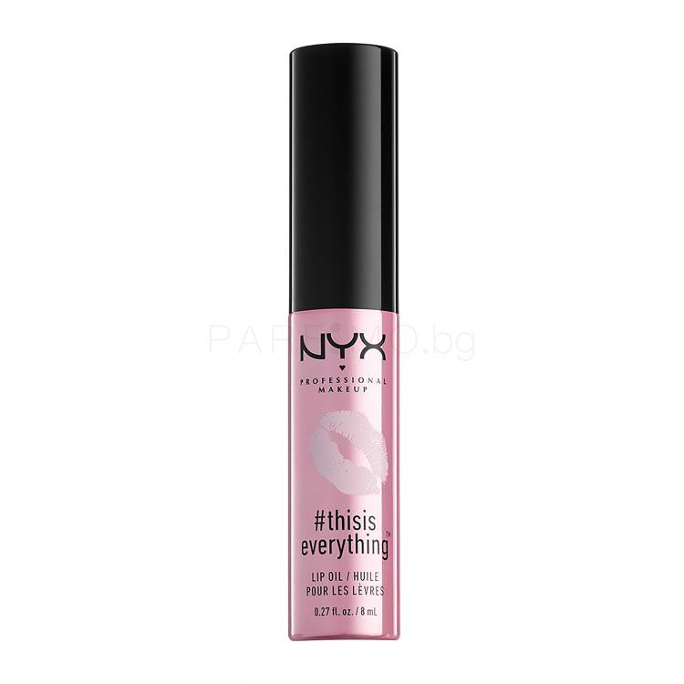 NYX Professional Makeup #thisiseverything Lip Oil Масло за устни за жени 8 ml Нюанс 01 Sheer