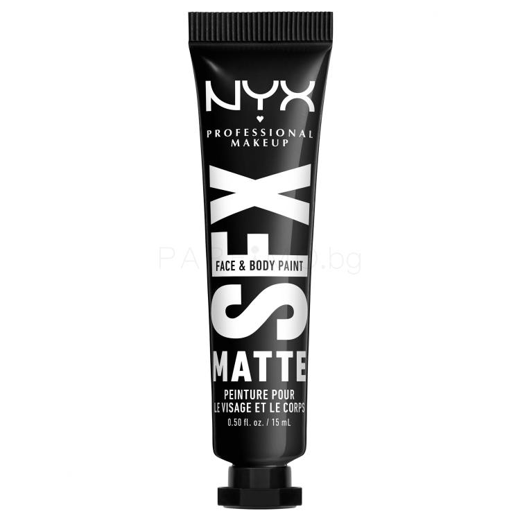 NYX Professional Makeup SFX Face And Body Paint Matte Фон дьо тен за жени 15 ml Нюанс 07 Dark Dream