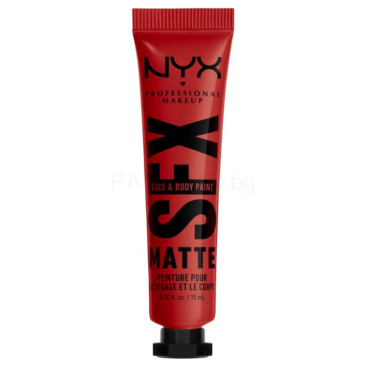 NYX Professional Makeup SFX Face And Body Paint Matte Фон дьо тен за жени 15 ml Нюанс 01 Dragon Eyes