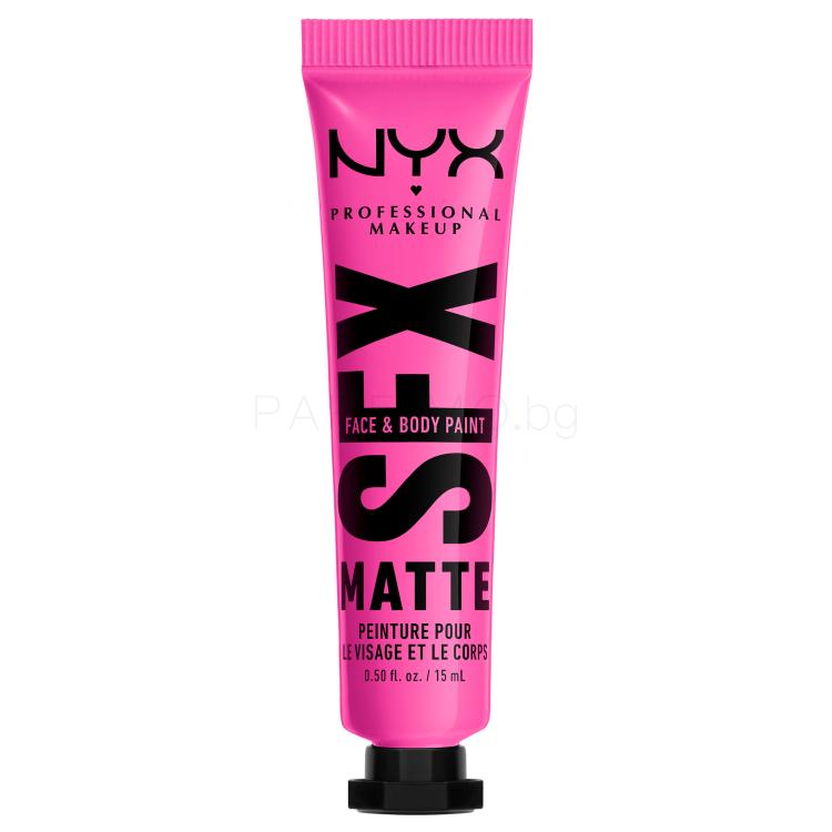 NYX Professional Makeup SFX Face And Body Paint Matte Фон дьо тен за жени 15 ml Нюанс 03 Dreamweaver