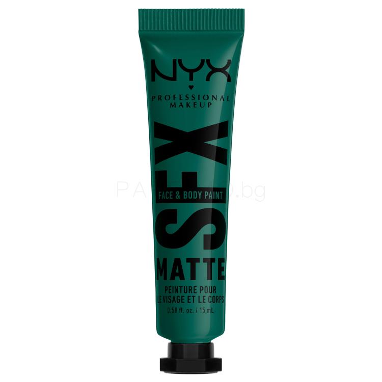 NYX Professional Makeup SFX Face And Body Paint Matte Фон дьо тен за жени 15 ml Нюанс 04 Must Sea