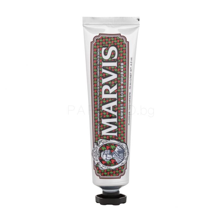 Marvis Sweet &amp; Sour Rhubarb Паста за зъби 75 ml