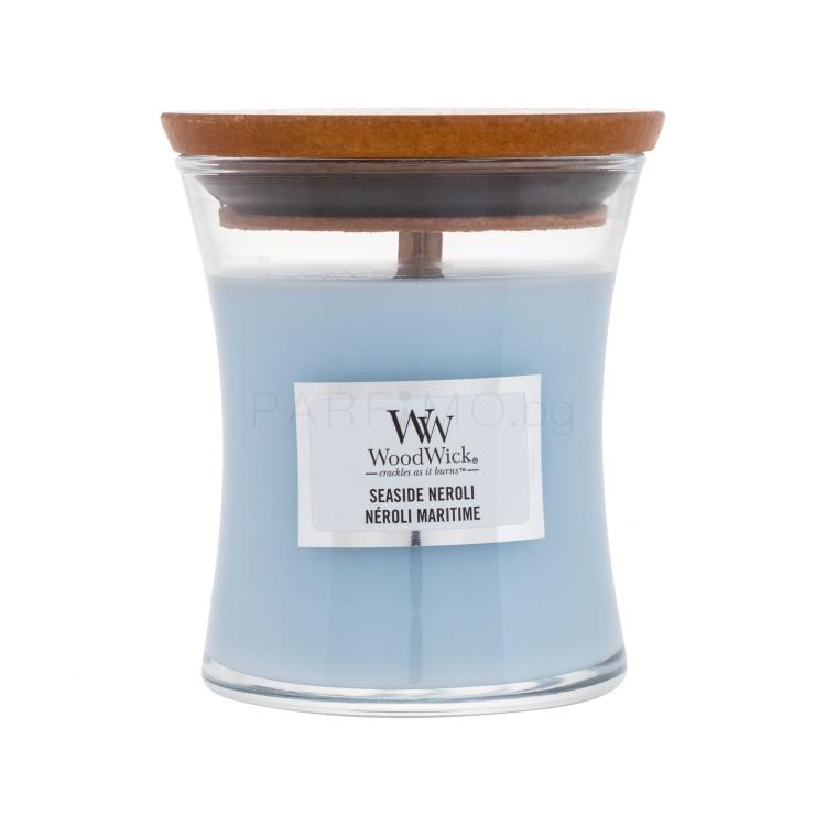 WoodWick Seaside Neroli Ароматна свещ 85 g