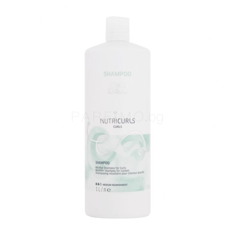 Wella Professionals NutriCurls Curls Micellar Shampoo Шампоан за жени 1000 ml