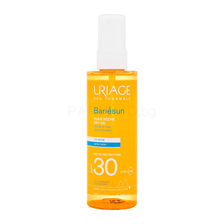 Uriage Bariésun Dry Oil SPF30 Слънцезащитна козметика за тяло 200 ml