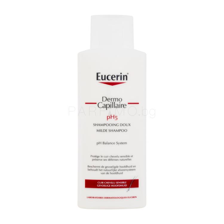 Eucerin DermoCapillaire pH5 Mild Shampoo Шампоан за жени 250 ml