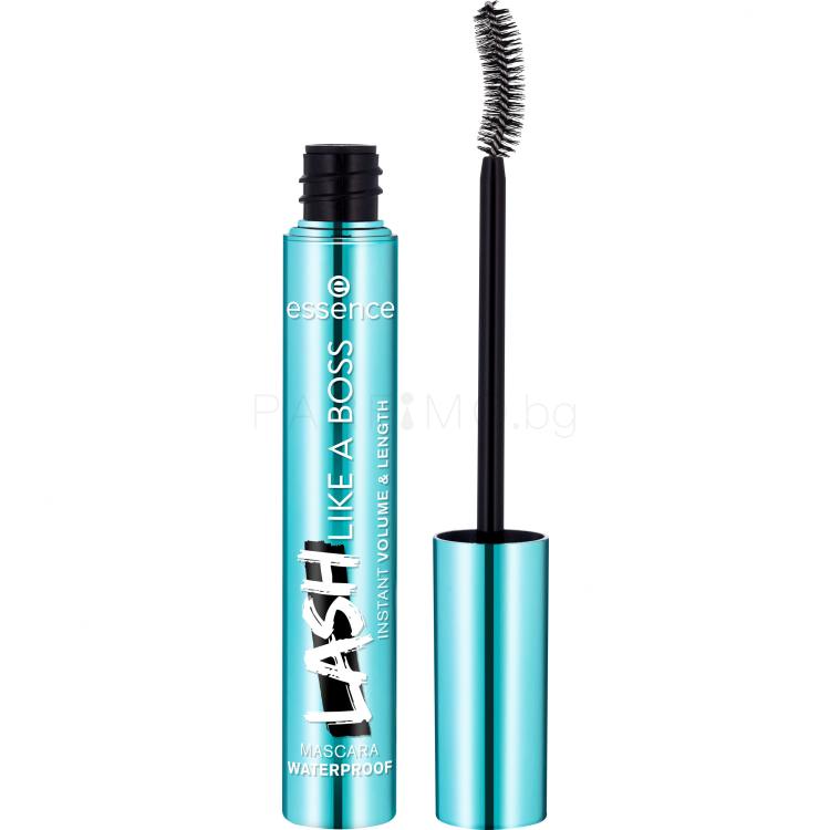 Essence Lash Like a Boss Instant Volume &amp; Length Waterproof Спирала за жени 9,5 ml Нюанс Black