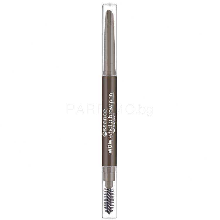 Essence Wow What A Brow Pen Waterproof Молив за вежди за жени 0,2 g Нюанс 03 Dark Brown