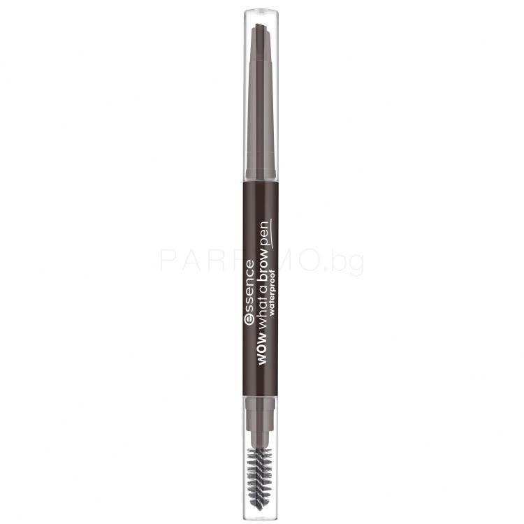 Essence Wow What A Brow Pen Waterproof Молив за вежди за жени 0,2 g Нюанс 04 Black-Brown