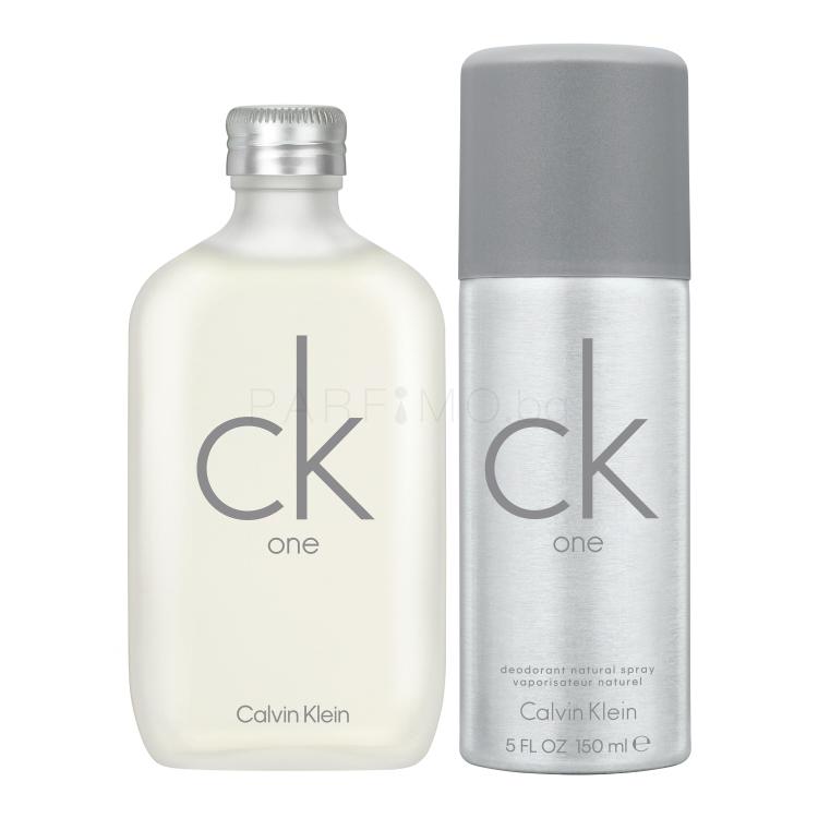 Calvin Klein CK One Подаръчен комплект EDT 100 ml + дезодорант 150 ml