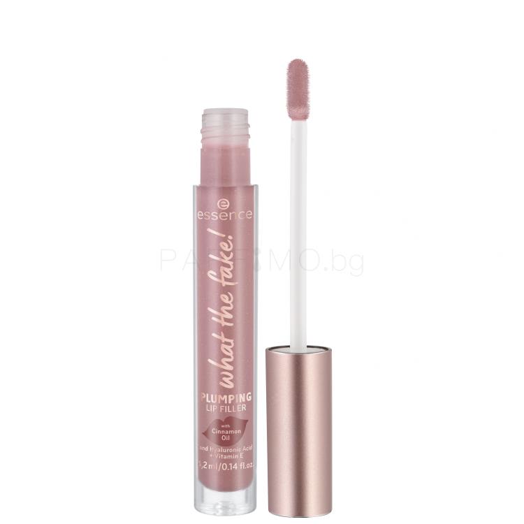 Essence What The Fake! Plumping Lip Filler Блясък за устни за жени 4,2 ml Нюанс 02 Oh My Nude!