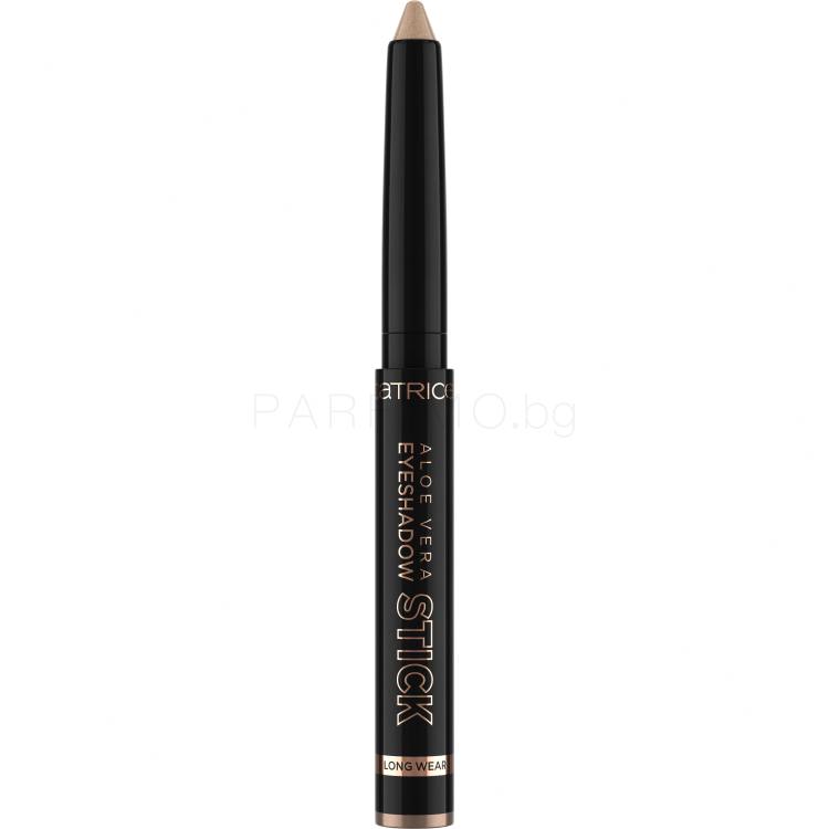 Catrice Aloe Vera Eyeshadow Stick Сенки за очи за жени 1,5 g Нюанс 020 Touch Of Rose